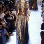 Elie Saab Fashion show, Runway, Couture, Fall Winter 2023, Paris Fashion Week, Runway Look #029